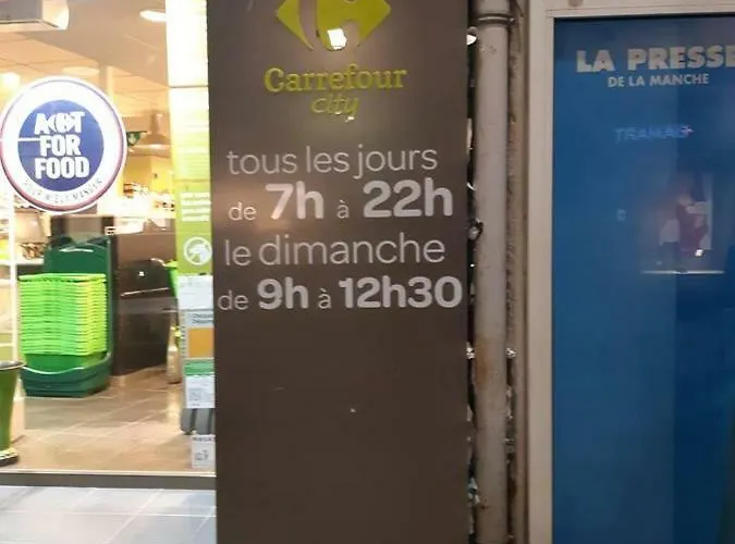 Che F3 Gauche Terrasse Jardin Barbecue Hypercentre Wifi Apartament Cherbourg-en-Cotentin